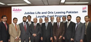 Jubilee and Orix leasing Partnership