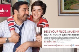 Make Him Proud - Jubilee Life Print Ad