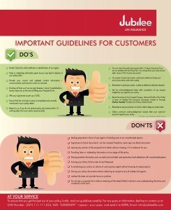 Poster Dos and donts - Jubilee
