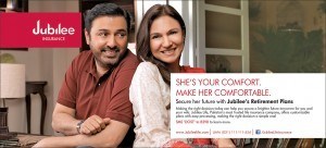 Make Her Comfortable - Jubilee Life Print Ad