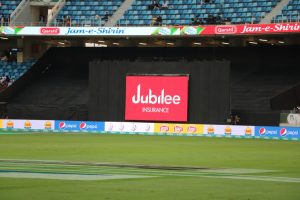 Jubilee ad in PSL match